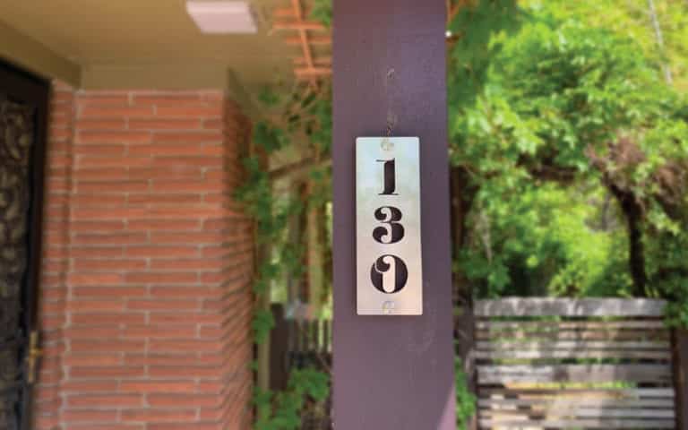 House Numbers - Aluminum