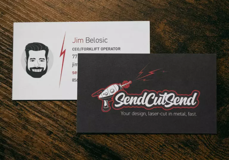 SendCutSend Business Cards